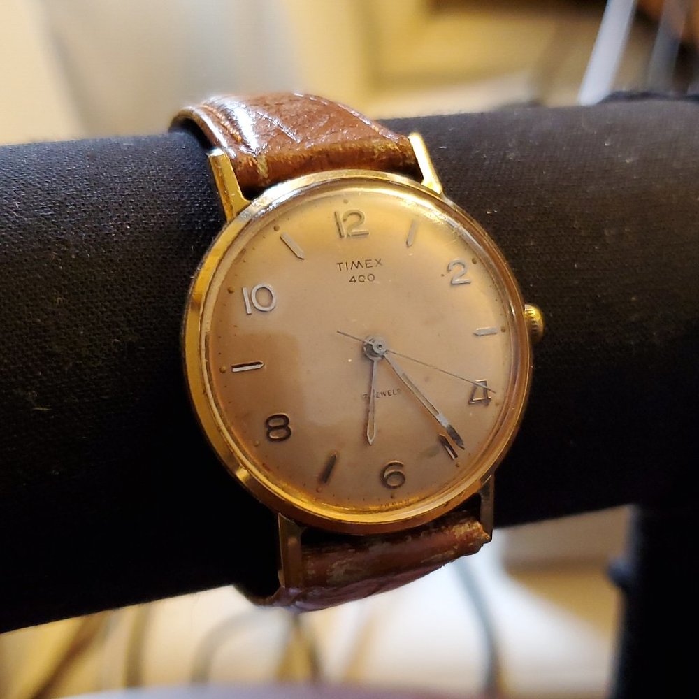 Rare Working 1960 Timex 400 with 17 Jewels Watch